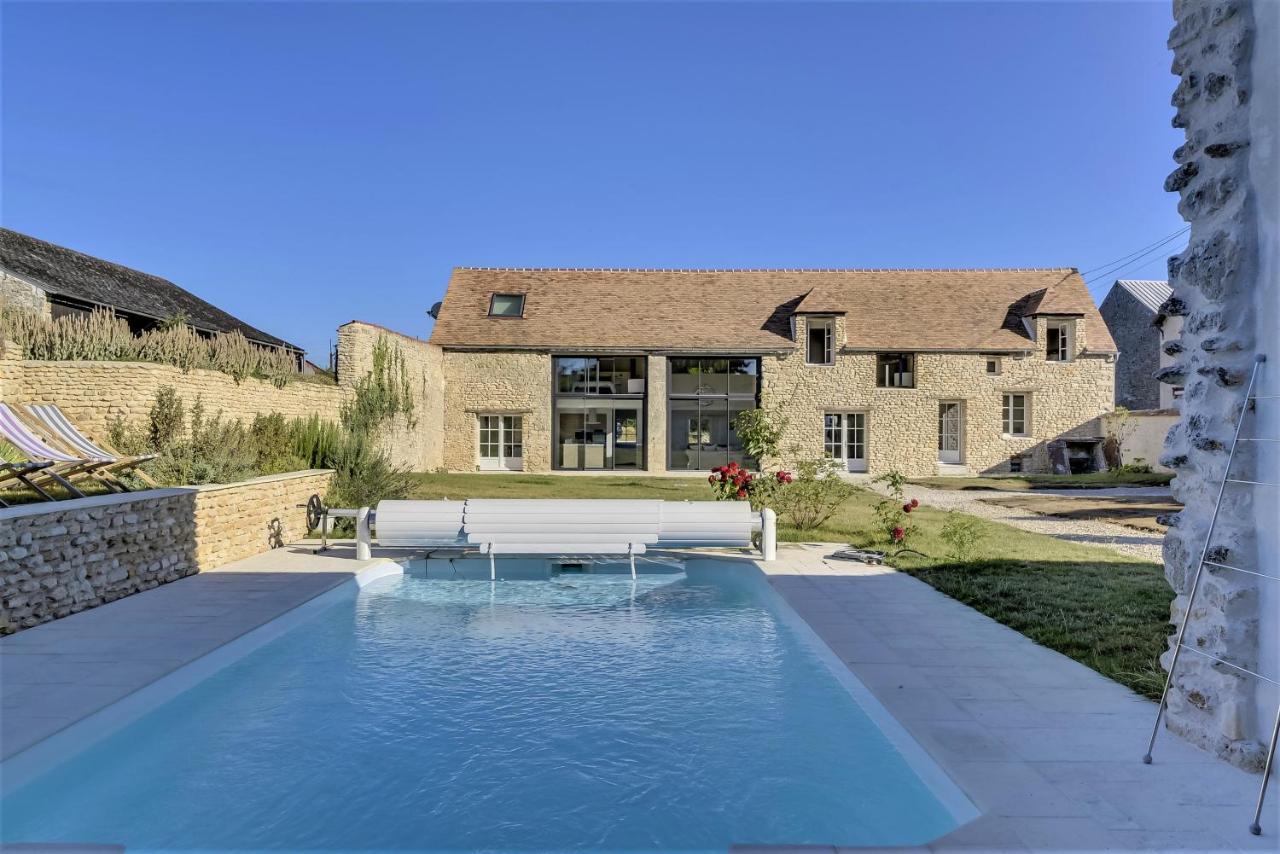 Incroyable Villa A Amponville Avec Piscine Privee. Exterior photo