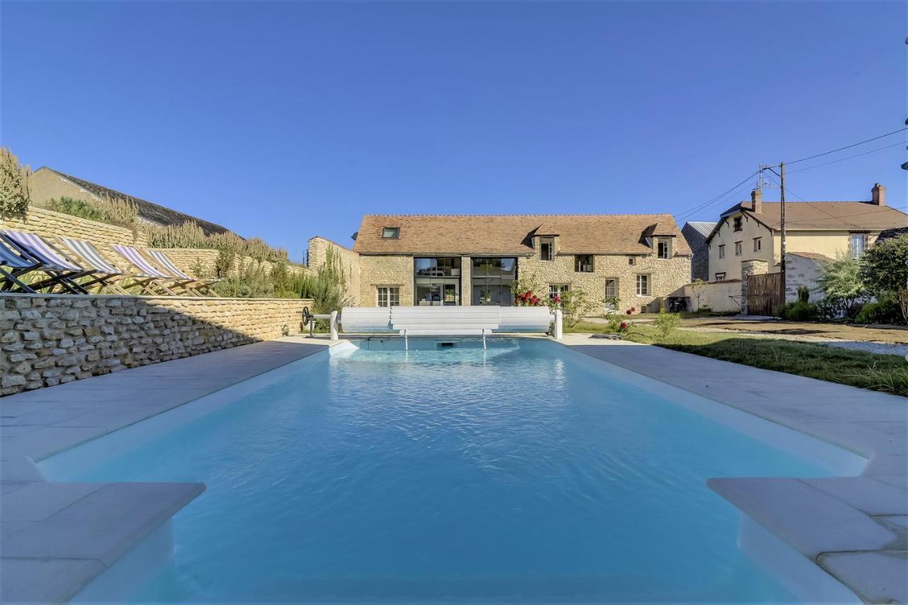 Incroyable Villa A Amponville Avec Piscine Privee. Exterior photo