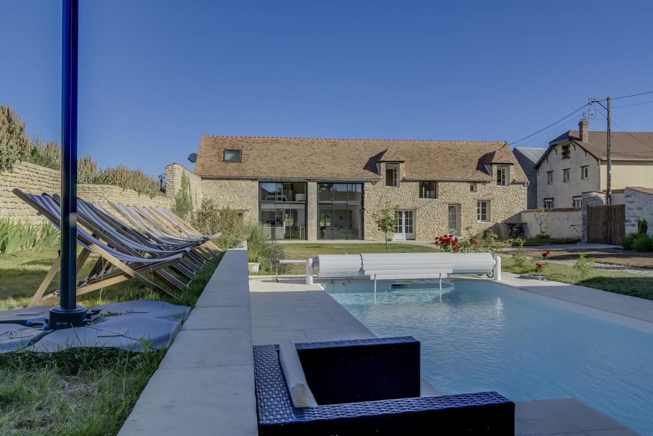 Incroyable Villa A Amponville Avec Piscine Privee. Exterior photo