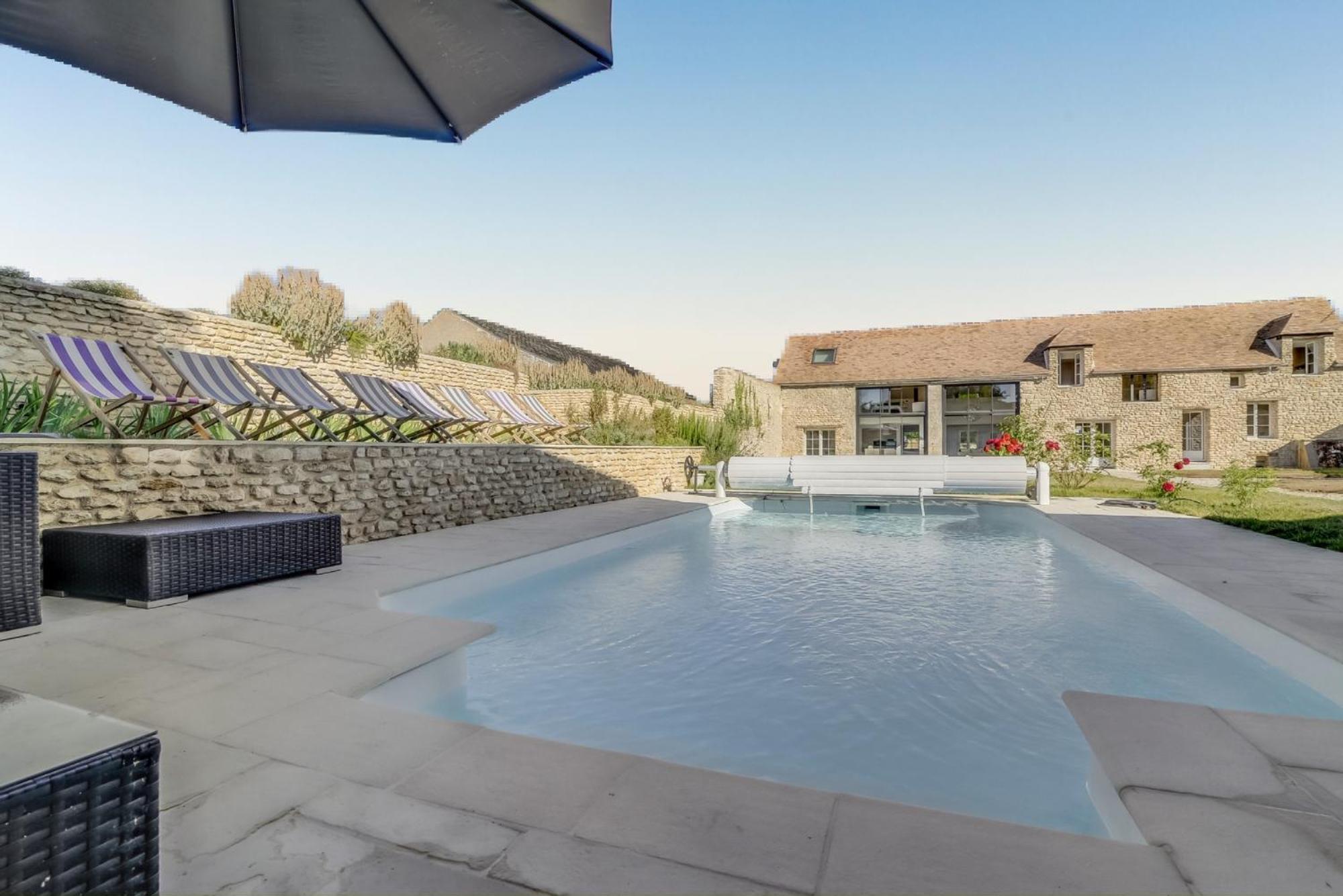 Incroyable Villa A Amponville Avec Piscine Privee. Exterior photo